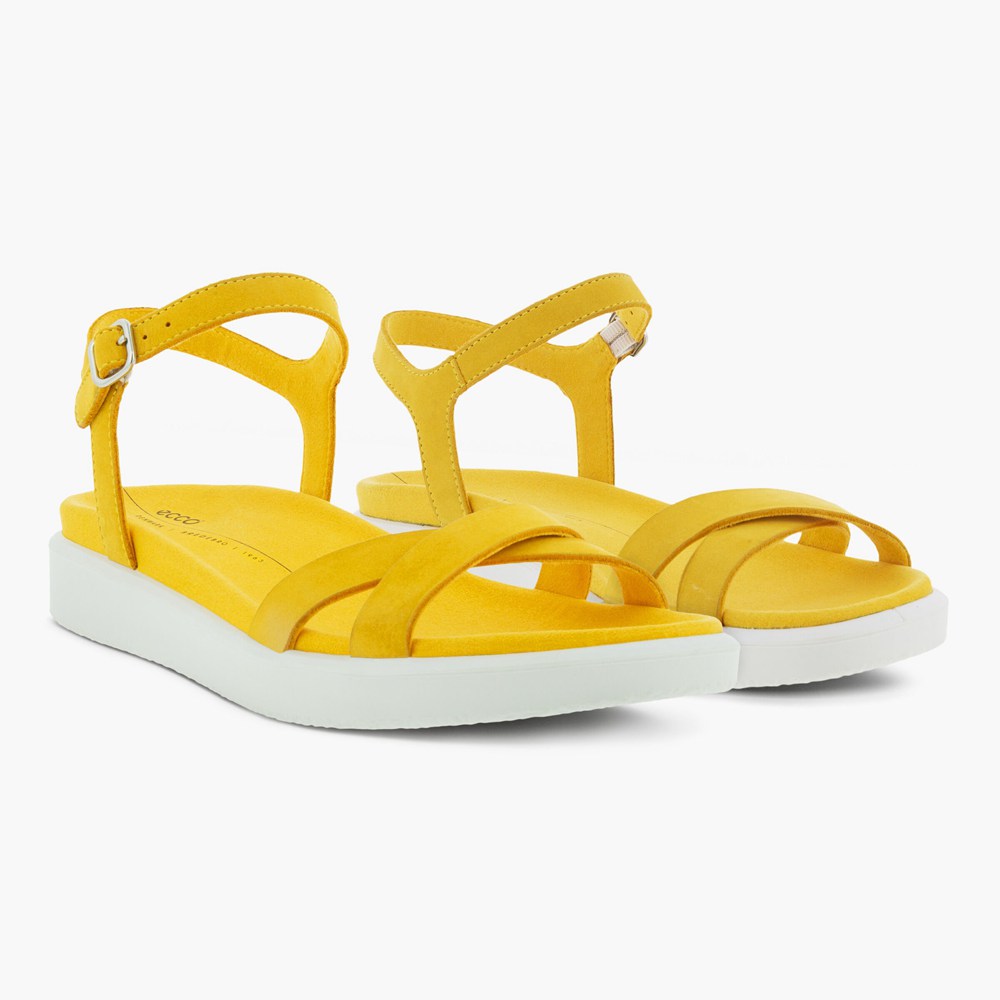 Sandalias Mujer - ECCO Yuma Crossover Staps - Amarillos - IQC869714